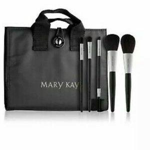 Mary Kay Brush Set with Make Up Bag